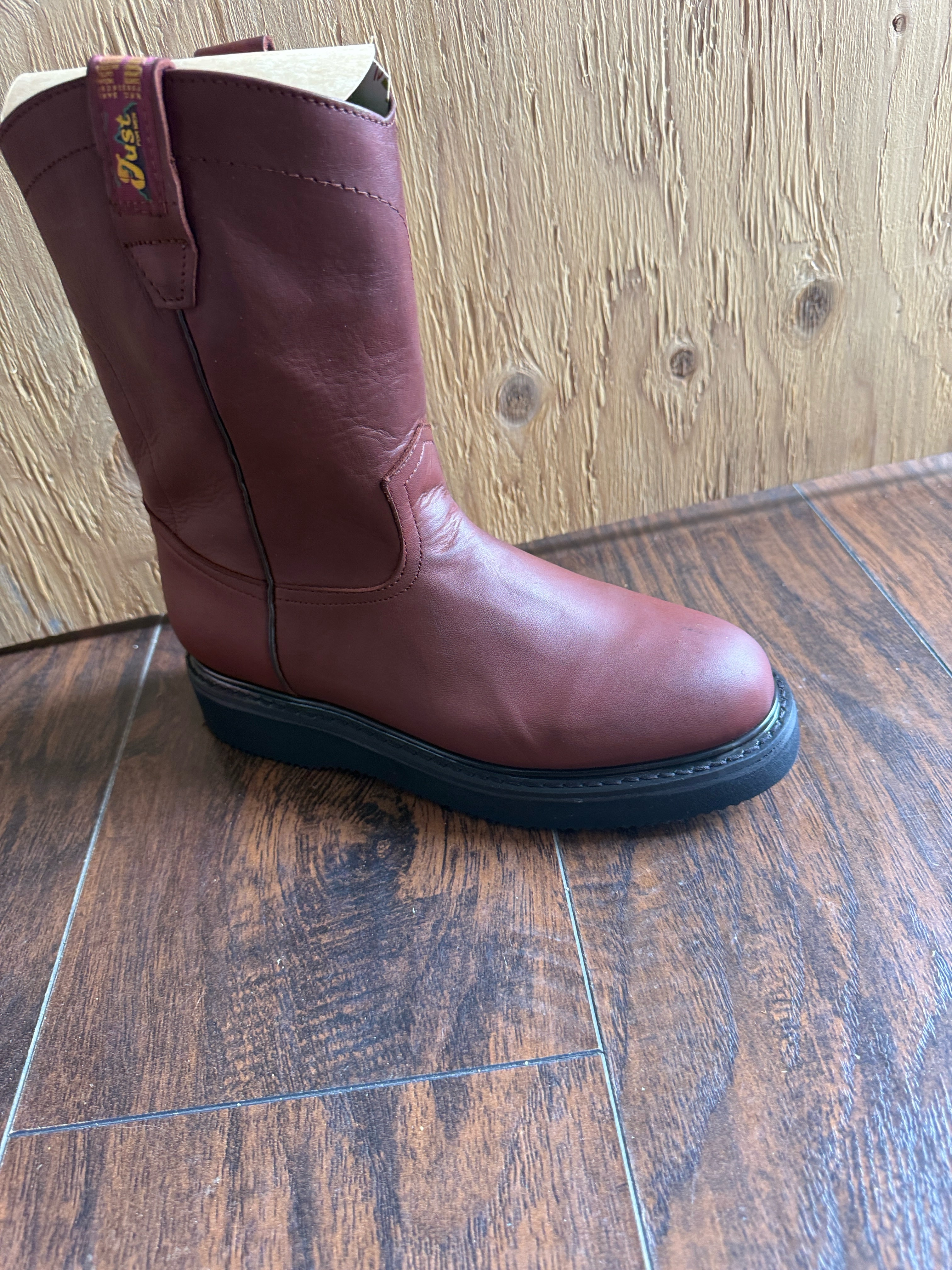 Men’s Leather Work Boots – Western Roper Style Work Boot | Corte Vacuno | Chedron