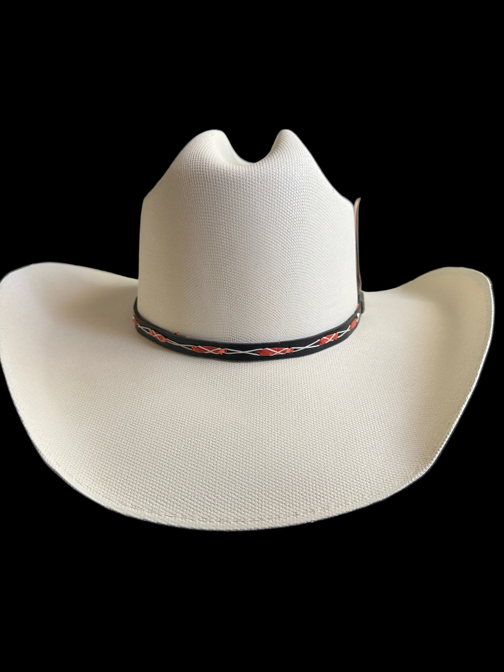 White Western Cowboy Hat – Classic Rodeo Style Hat with Feather Accent 7 | Charro & Vaquero Inspired