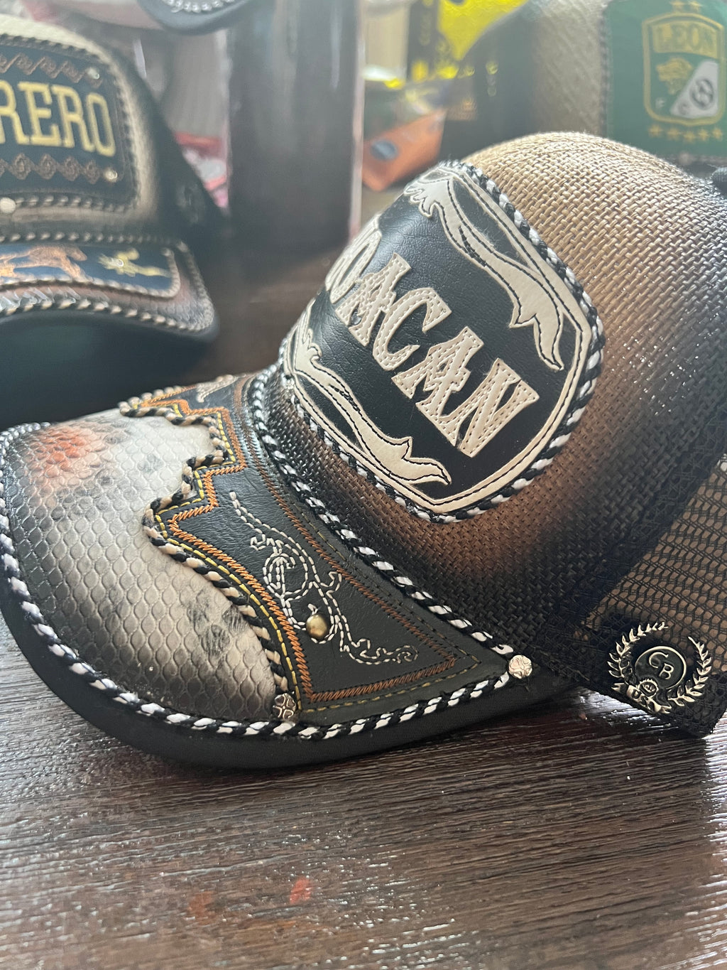 Michoacán Trucker Hat – Western Charro Style Mesh Snapback Cap