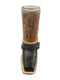 Leather Boot Shot Glass Western Collectible - Authentic Mexican Leather Boot Shot Glass