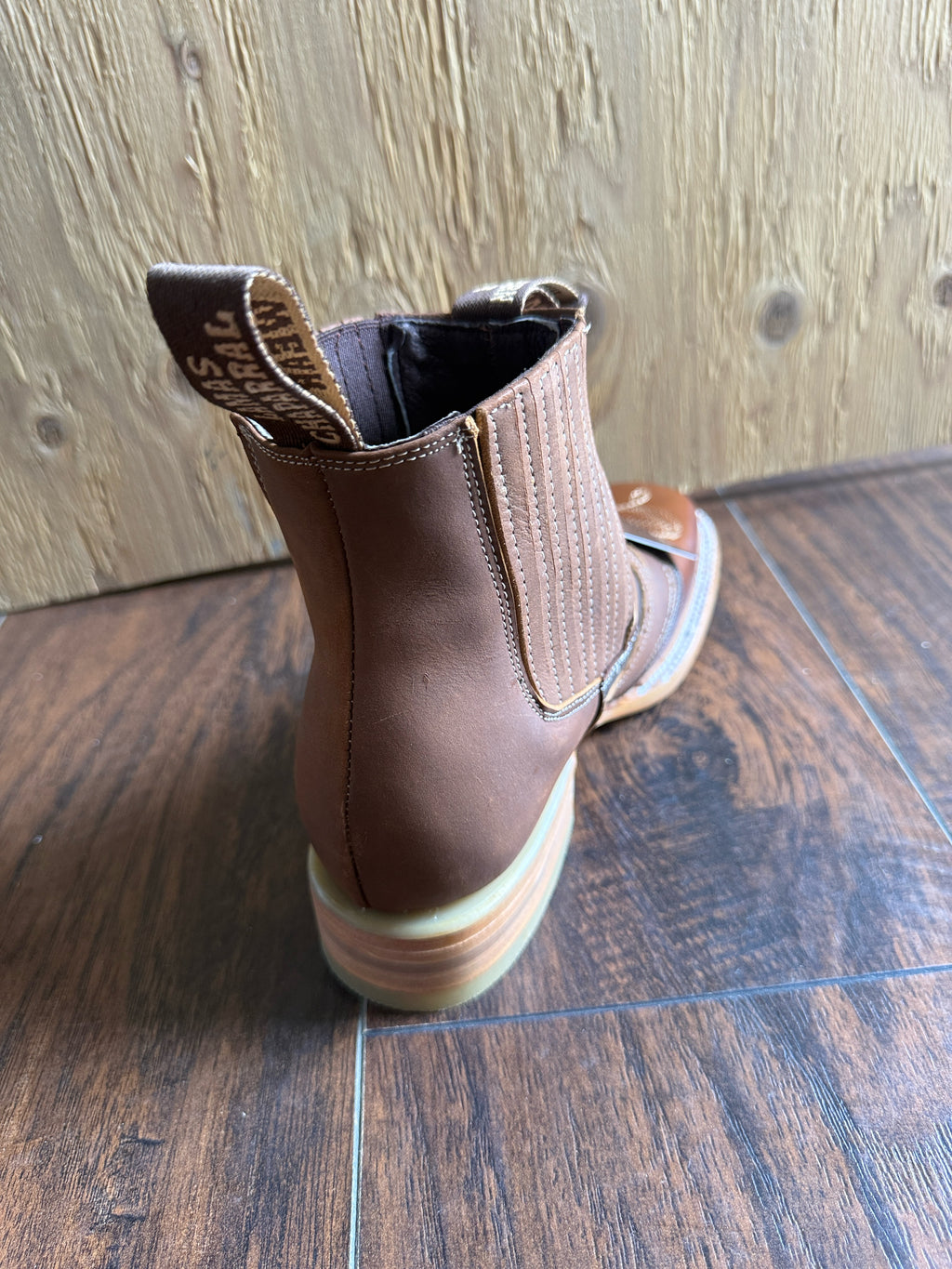 Men’s Torino Rodeo Ankle Boots – Honey Genuine Leather Western Boots | Rodeo Last | Made in Mexico