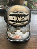 Michoacán Trucker Hat – Western Charro Style Mesh Snapback Cap