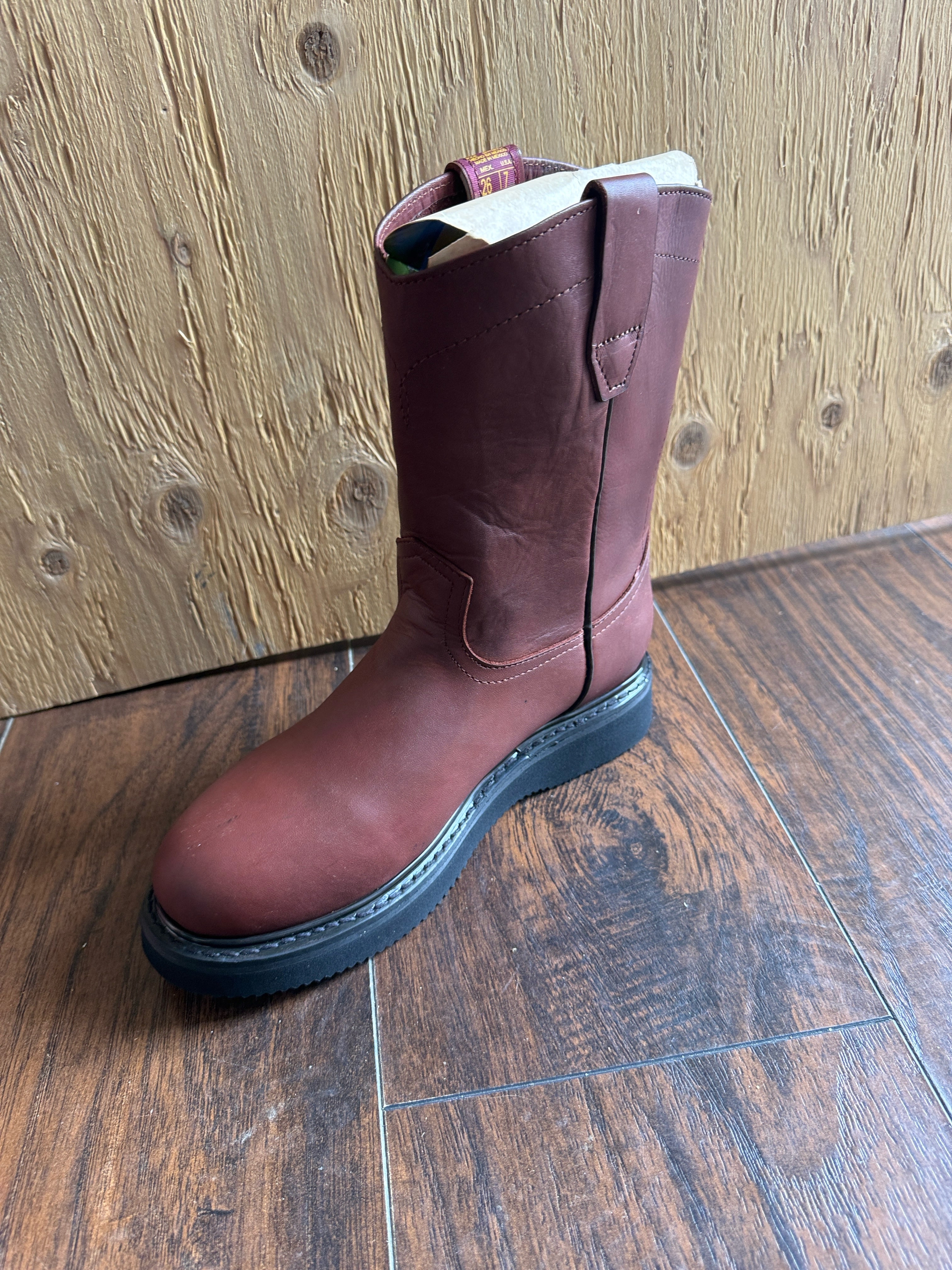 Men’s Leather Work Boots – Western Roper Style Work Boot | Corte Vacuno | Chedron
