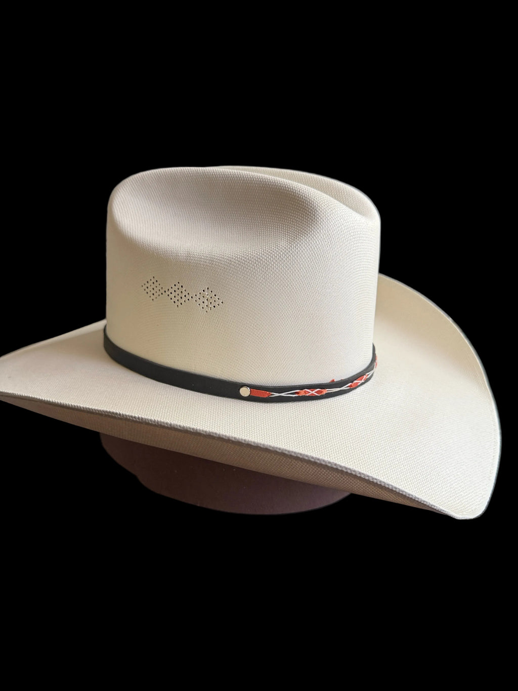 White Western Cowboy Hat – Classic Rodeo Style Hat with Feather Accent 7 | Charro & Vaquero Inspired
