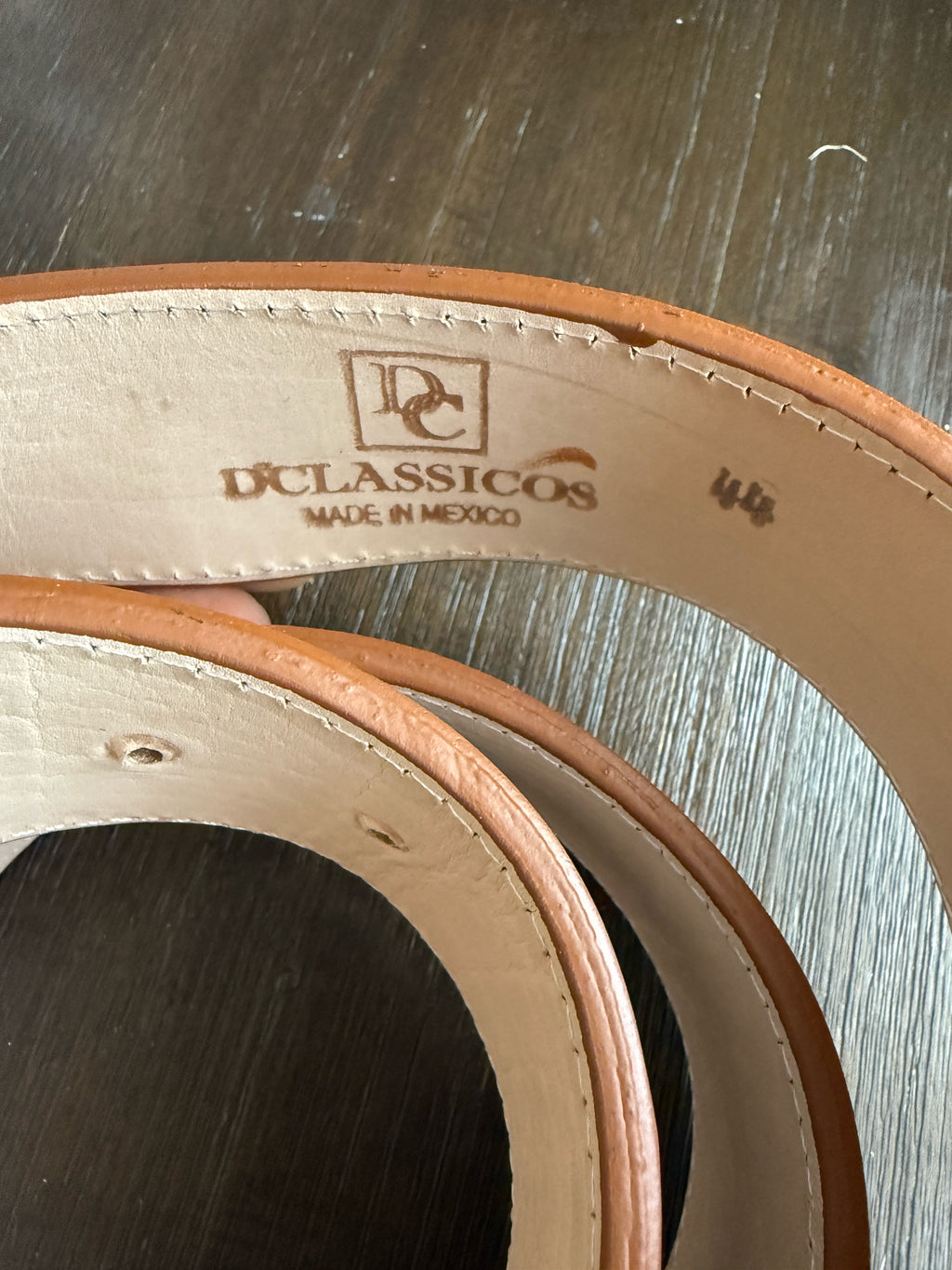 Genuine Mexican Leather Men's Cowboy Belt – Embroidered Western Style